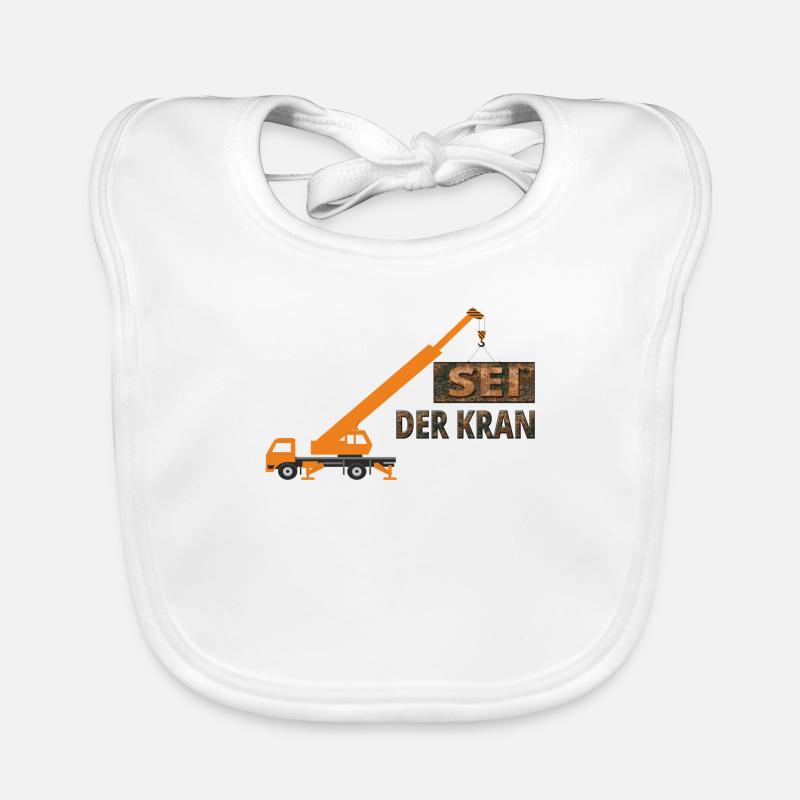 Sei der Kran Baby Bio-Lätzchen
