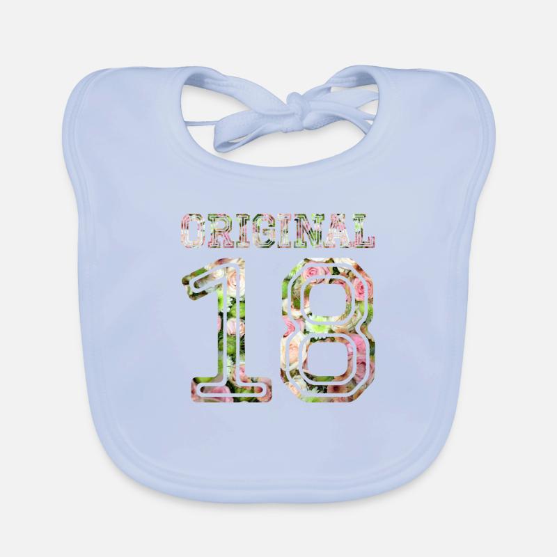 18 Organic Baby Bibs