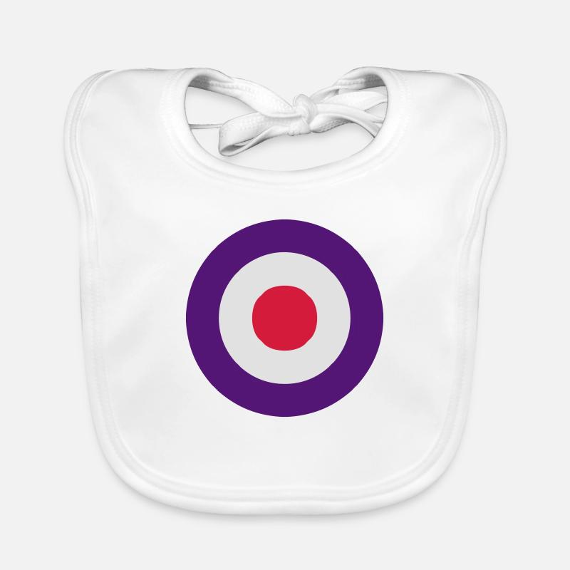 mod symbol Baby Bio-Lätzchen