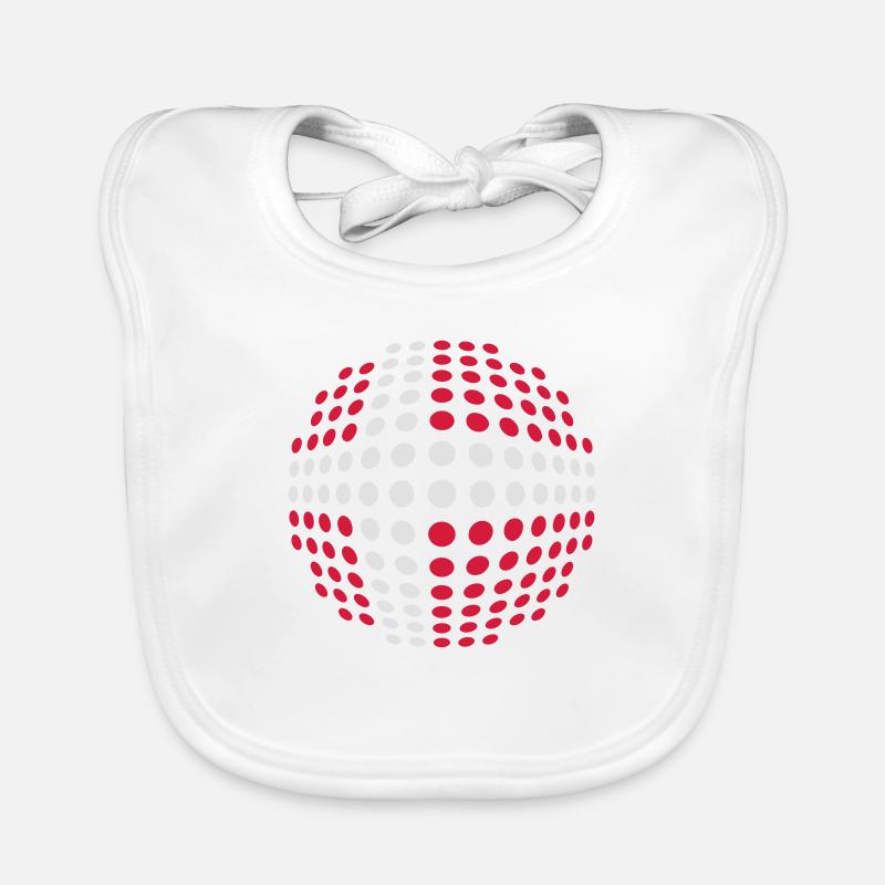 denmark_flag_2c Organic Baby Bibs