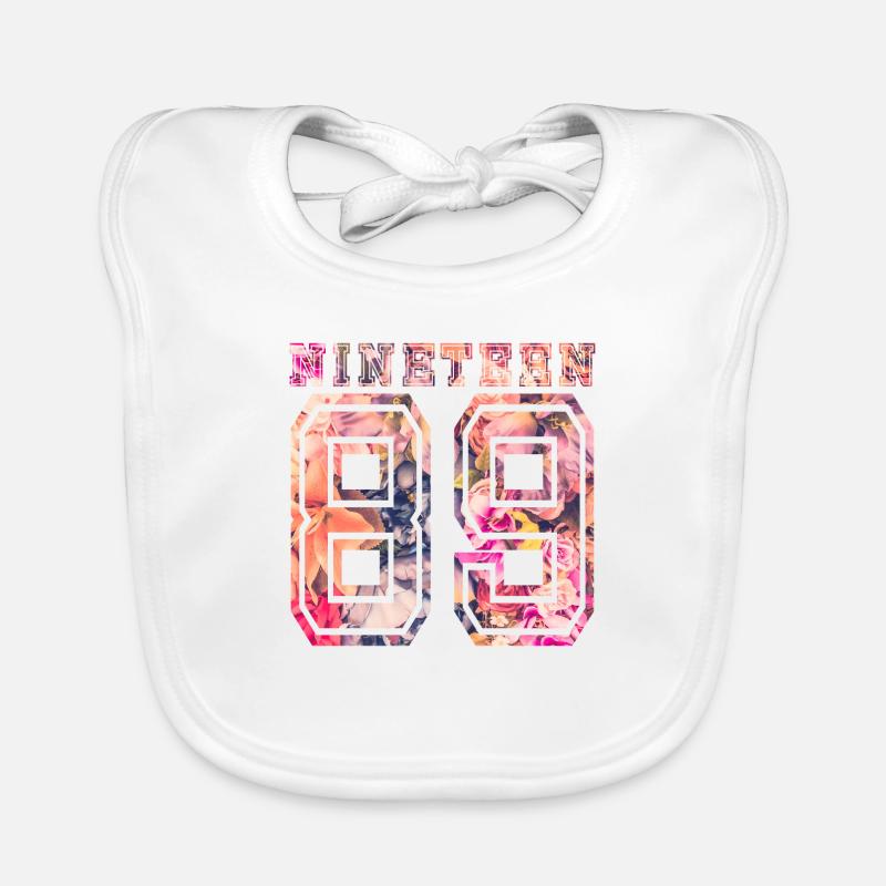 NINETEEN 1989 B Bavoir bio Bébé
