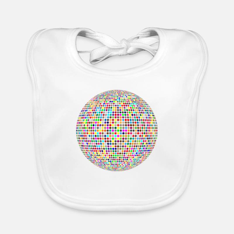 disco ball Organic Baby Bibs