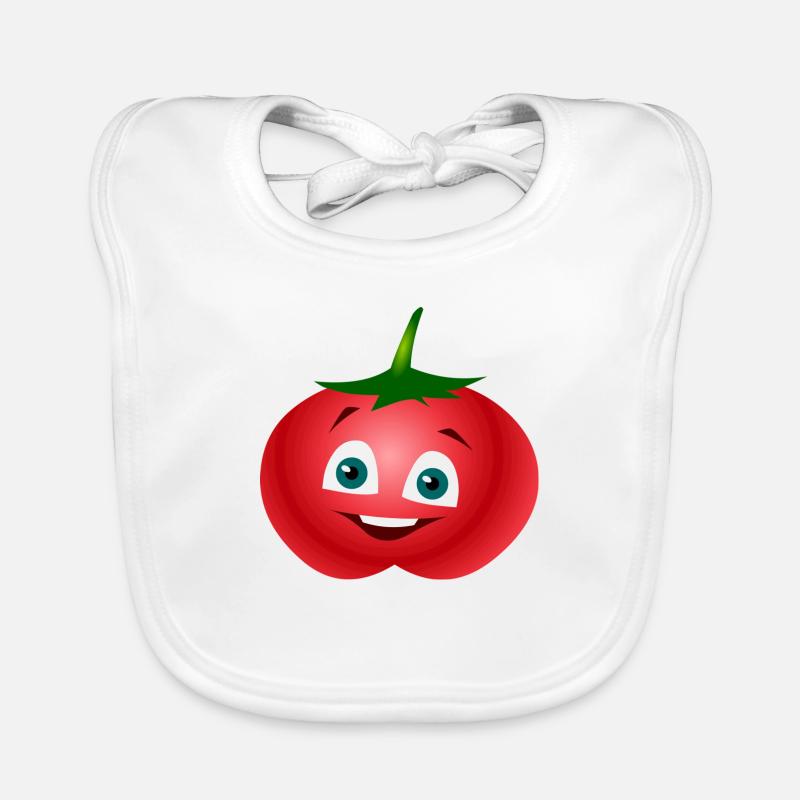 tomate tomates tomate légume légumes4 Bavoir bio Bébé