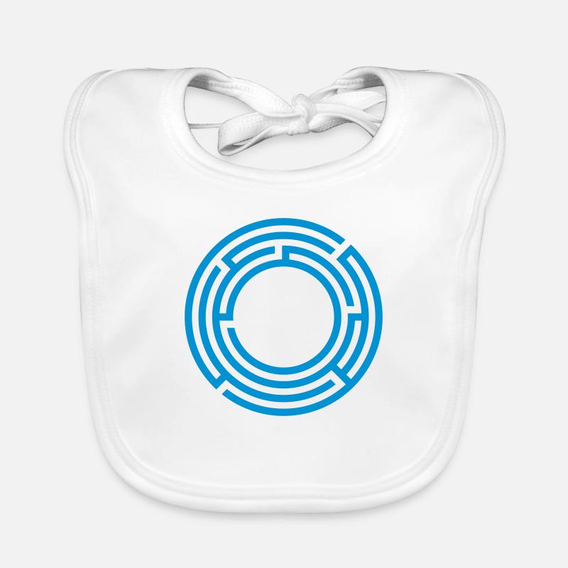 Labyrinth Baby Bio-Lätzchen