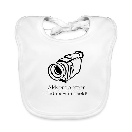 Logo akkerspotter - Bio-slabbetje voor baby's