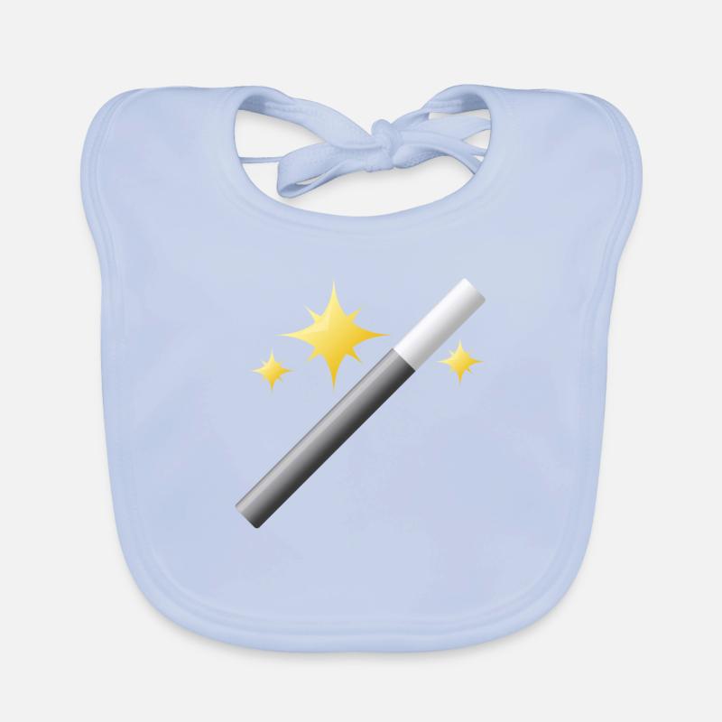 Wizard Wizard Sorcerer Magic Magic Witch Magic Organic Baby Bibs