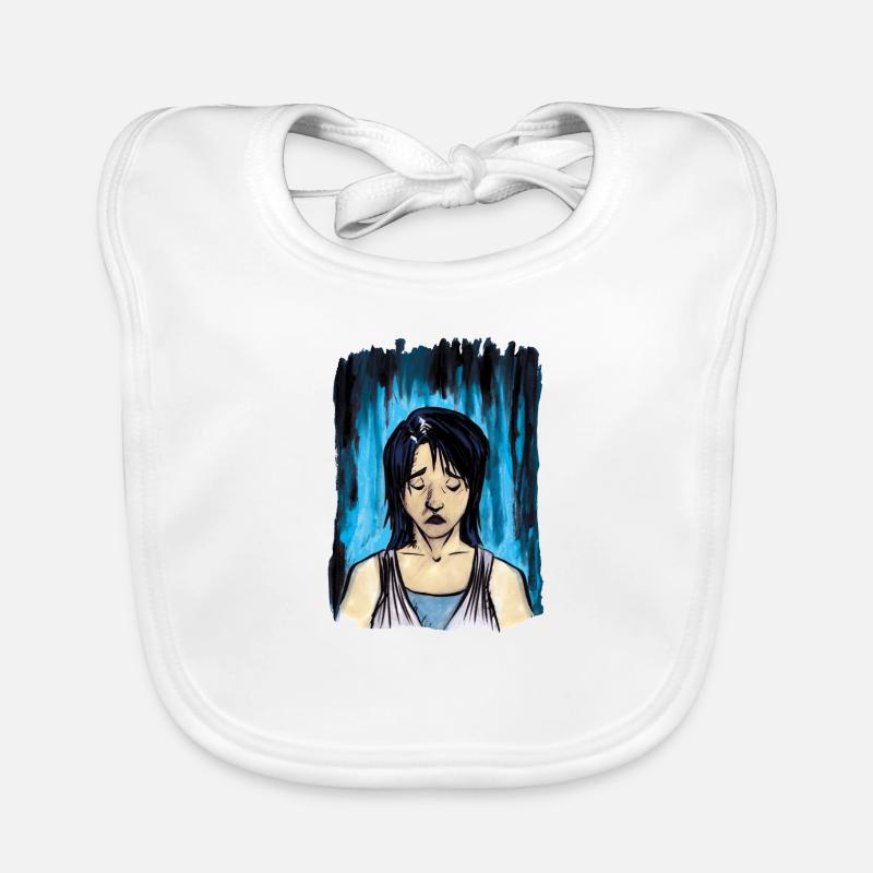 Sadness Organic Baby Bibs