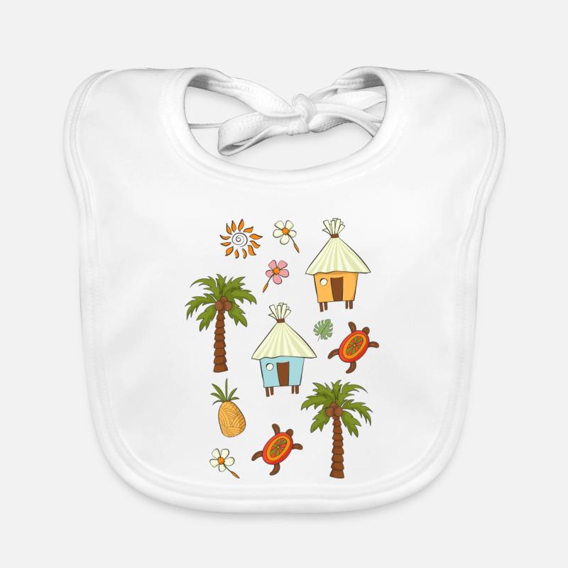 tropics Organic Baby Bibs