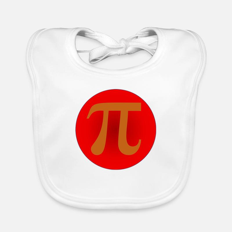 Symbole Pi Bavoir bio Bébé