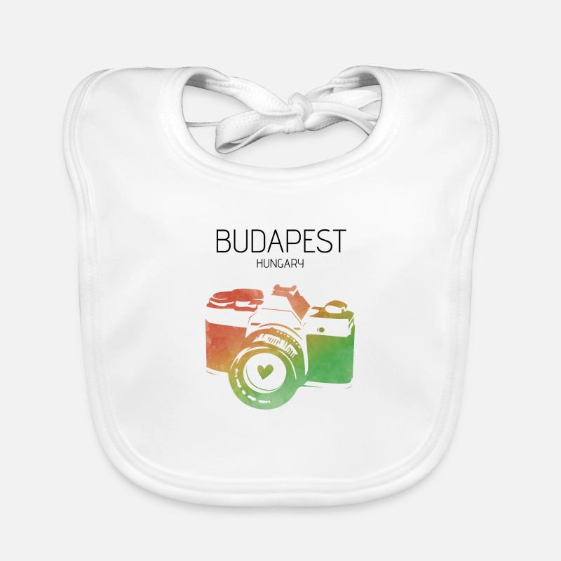 Caméra Budapest Bavoir bio Bébé