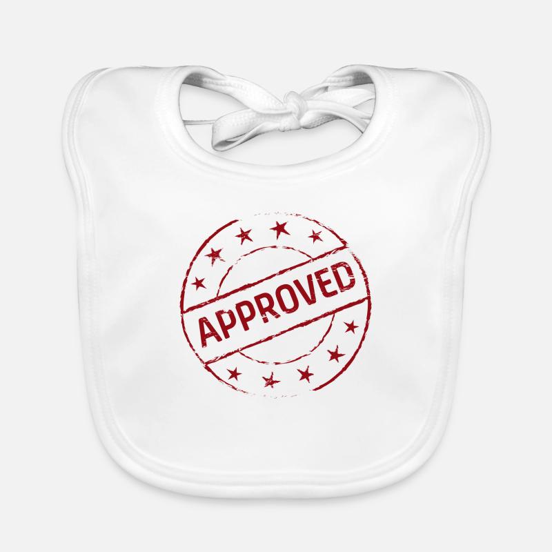 idée cadeau symbole approuvé Bavoir bio Bébé