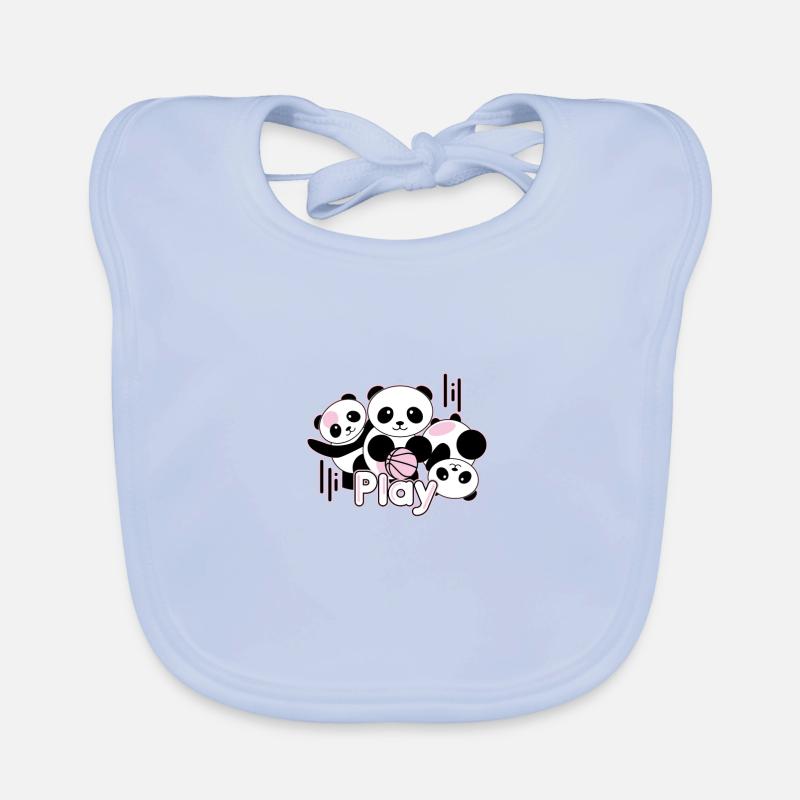 jouer à Panda Bavoir bio Bébé