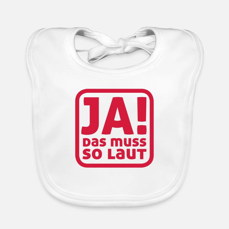Ja! das muss so laut Baby Bio-Lätzchen