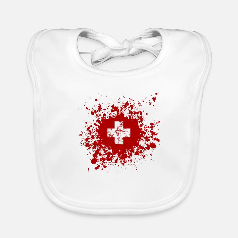 Suisse - Suisse Bavoir bio Bébé