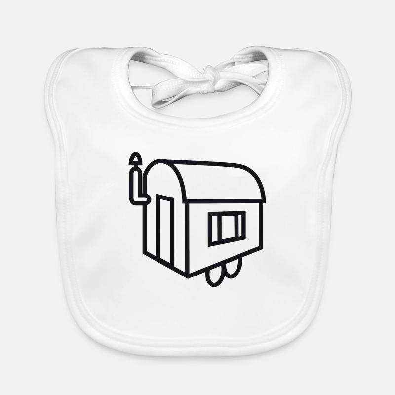 Bauwagen Baby Bio-Lätzchen