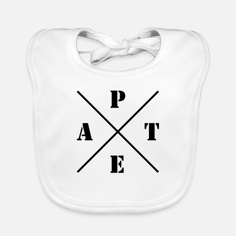 Mafia Pate Logo Baby Bio-Lätzchen