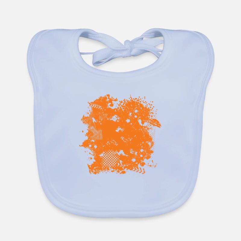 Vector background de Baby Bio-Lätzchen