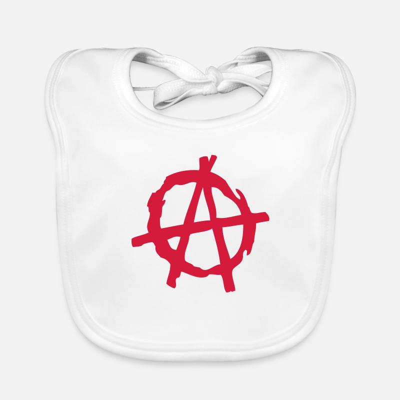 logo anarchy2 Bavoir bio Bébé