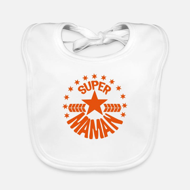 Superstar Mutter Sternen 1806 Baby Bio-Lätzchen