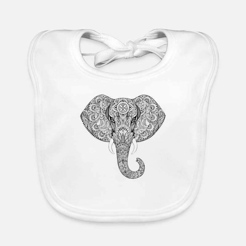 Elephant Organic Baby Bibs