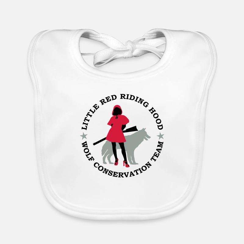 Wolf conservation team Organic Baby Bibs