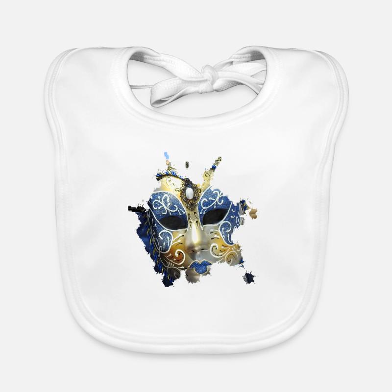 Masque pour chaque bal masqué au Carnaval de Venise Bavoir bio Bébé