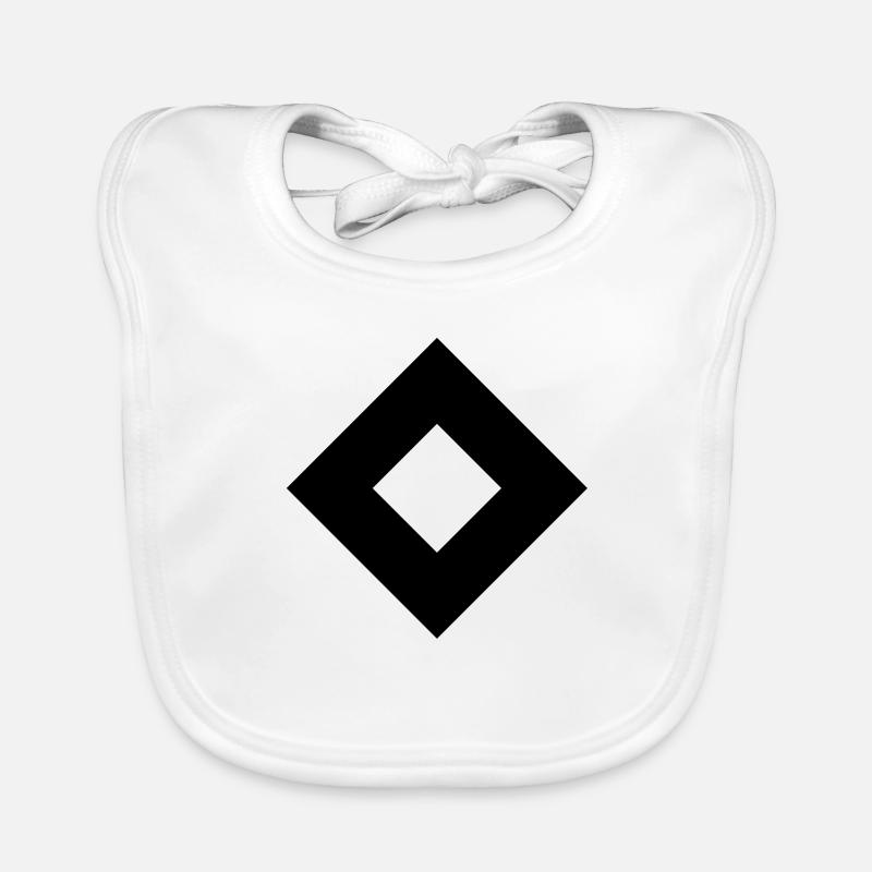 Diamant Bavoir bio Bébé