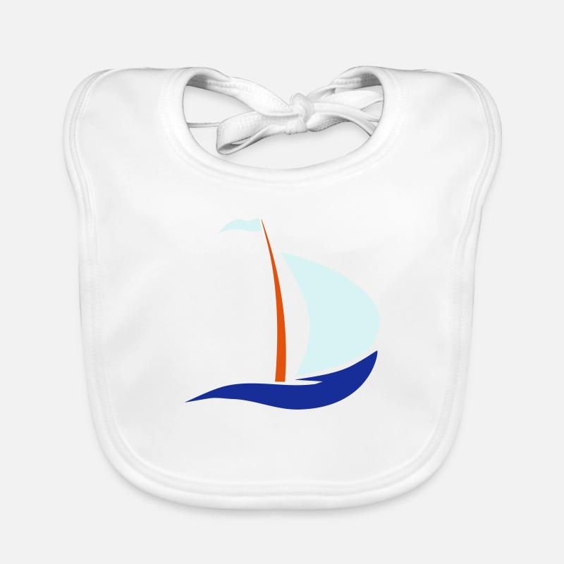 segelboot Baby Bio-Lätzchen