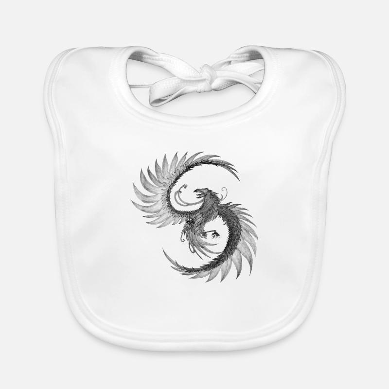 Phoenix from the ashes Organic Baby Bibs