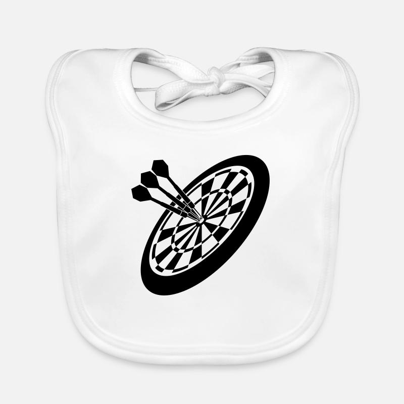 Dart Sport - Bavoir bio Bébé - blanc