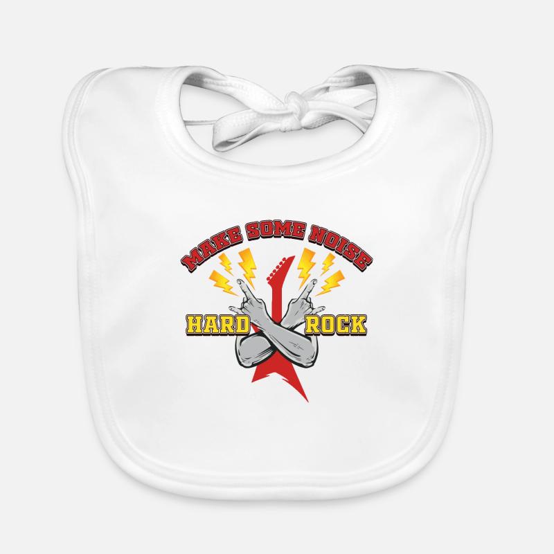 hard rock Bavaglino ecologico per neonato