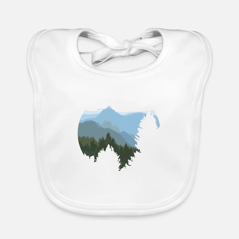 Lonely Mountain Organic Baby Bibs