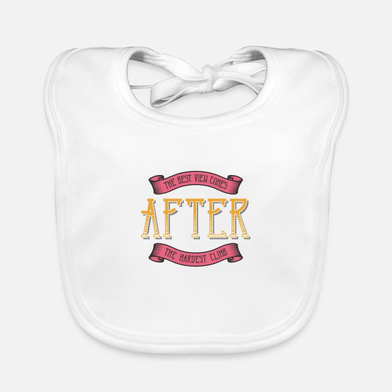 Montée difficile Bavoir bio Bébé