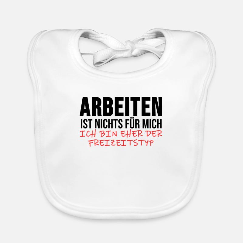 Arbejdsløs skjorte Hartz 4 Arbejdsløshed Gave Hagesmække af økologisk bomuld