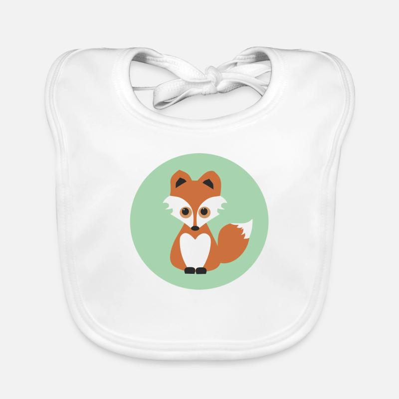 fox Organic Baby Bibs