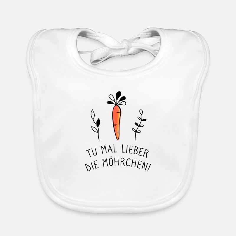 TU MAL AIME LES TORTURES - Bavoir bio Bébé - blanc