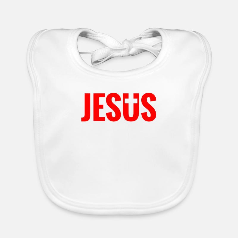 Jesus Organic Baby Bibs