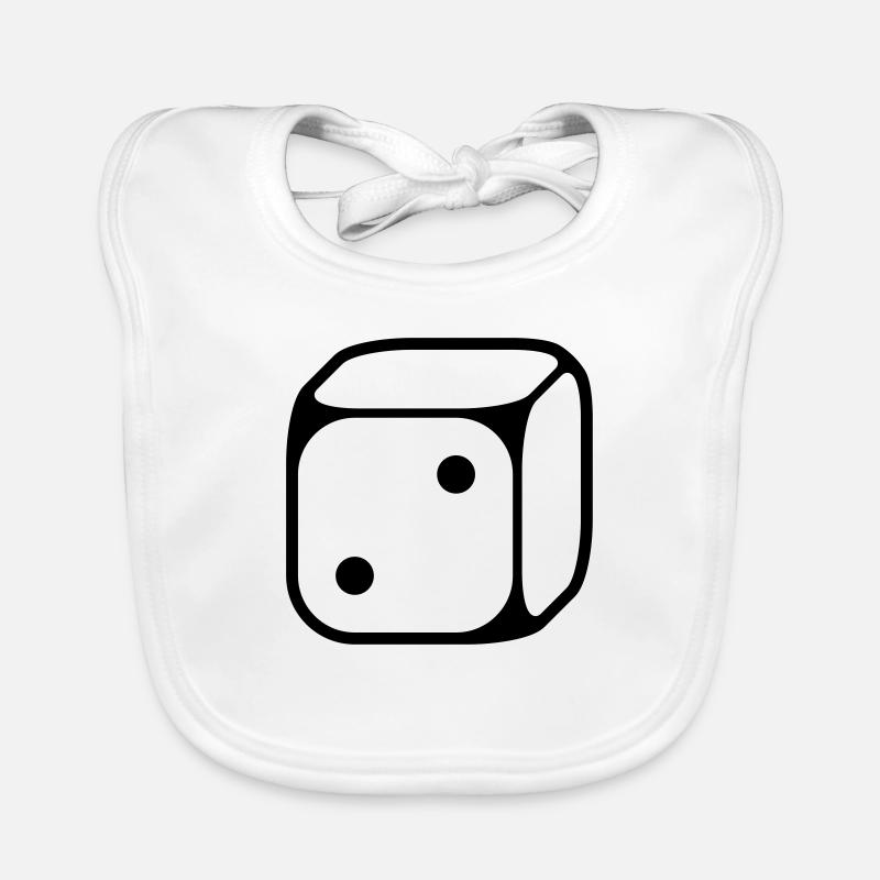 2 cubes (deux / 1C) Bavoir bio Bébé