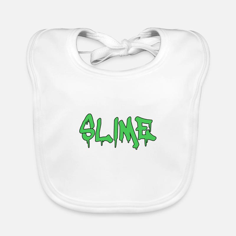 Slime mucus Organic Baby Bibs
