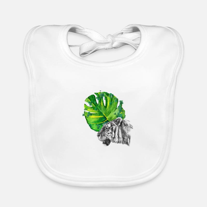 tigre Bavoir bio Bébé