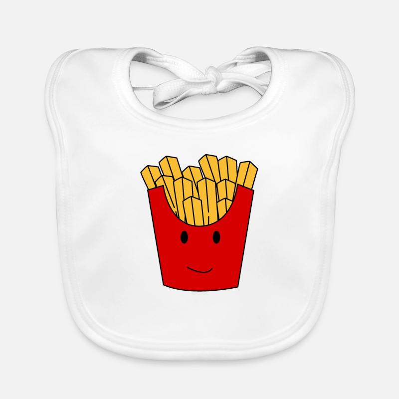 Frites Bavoir bio Bébé