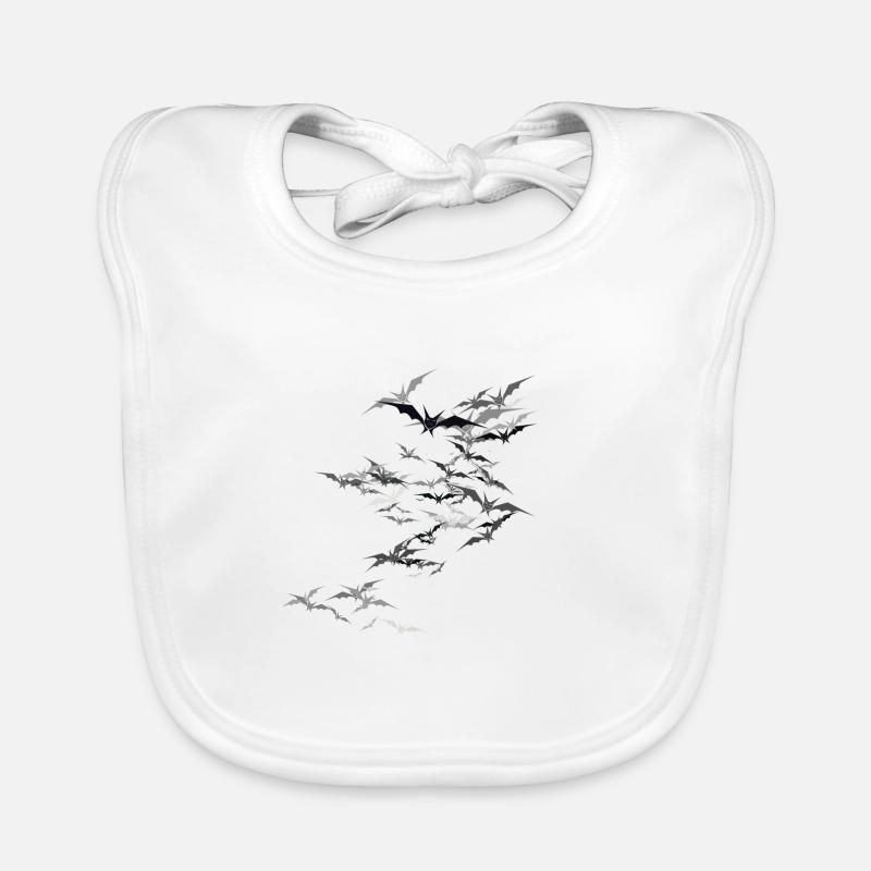 Fledermäuse Baby Bio-Lätzchen