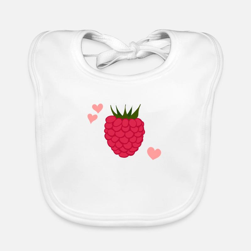 framboise Bavoir bio Bébé
