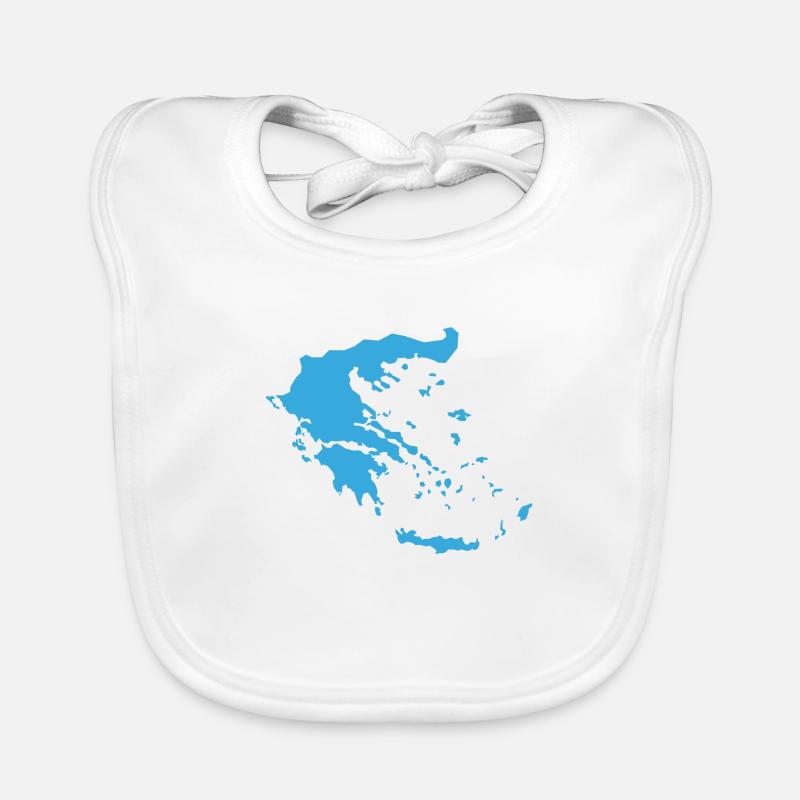 Greece Organic Baby Bibs
