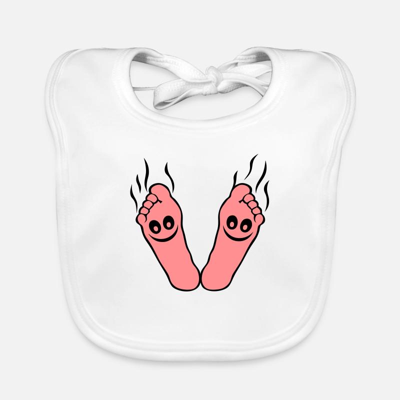 fussgeruch rauch stinken Bavoir bio Bébé