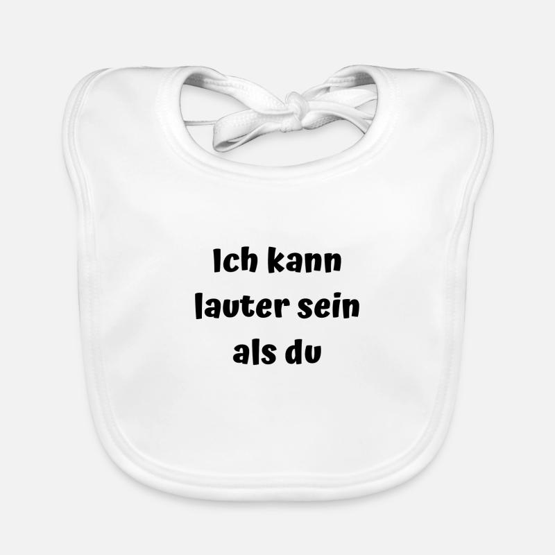 Lauter als du Baby Bio-Lätzchen