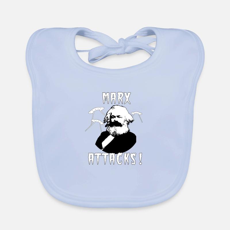 MARX-ANGRIFFE! Baby Bio-Lätzchen