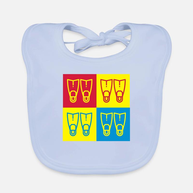 Scuba Diving Diver Plongée Sous-Marine Tauchen Organic Baby Bibs