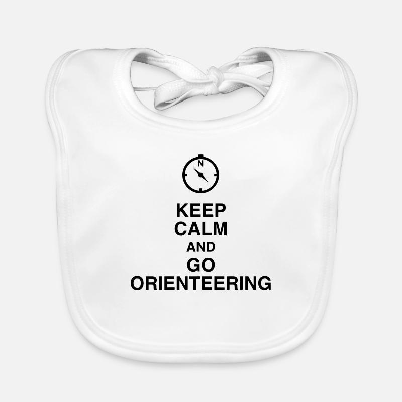 Orienteering / Orienteer / Course d'Orientation Bavoir bio Bébé