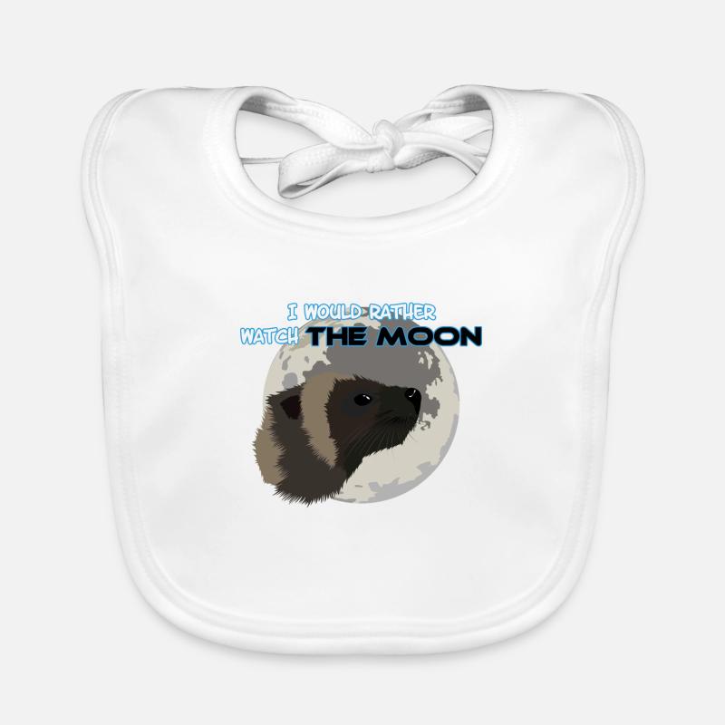 Wolverine and moon Organic Baby Bibs